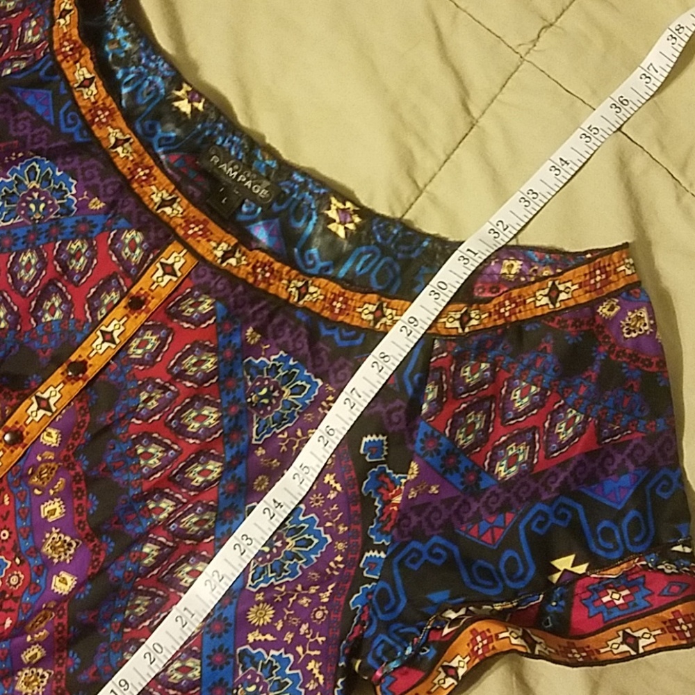Like New Summer Fall Boho Chic Tunic/Dress - Picture 3 of 7